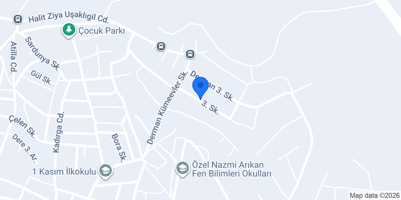 Man-der Deri konumu
