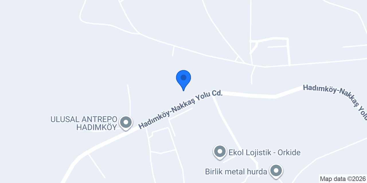 Yekba Antrepo konumu