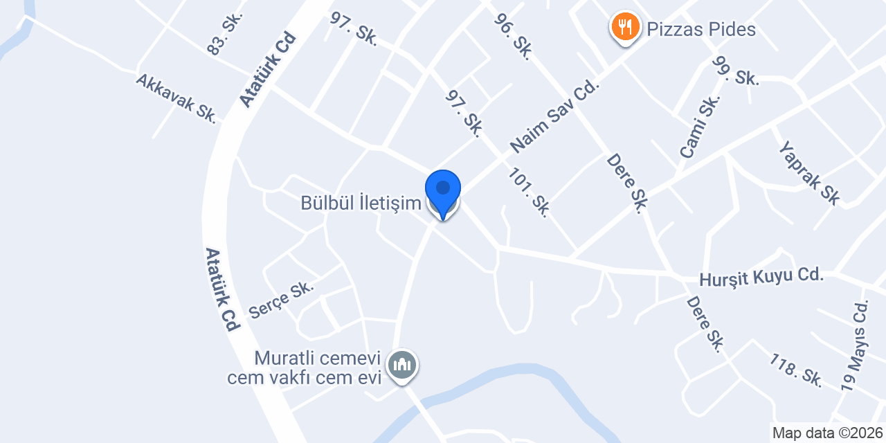 Bülbül İletişim konumu