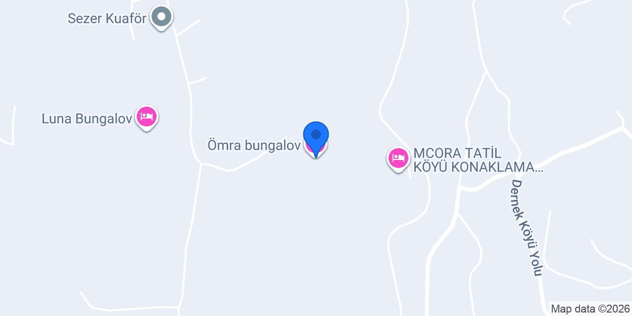 Ömra bungalov konumu