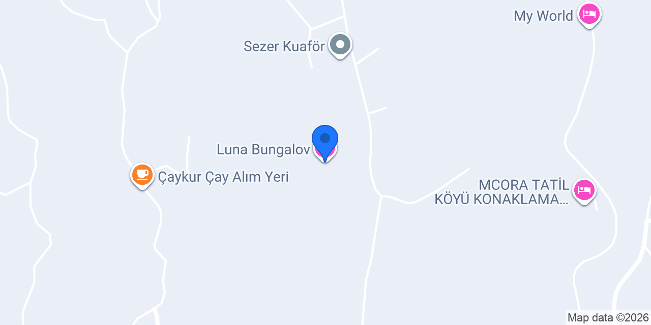 Luna Bungalov konumu