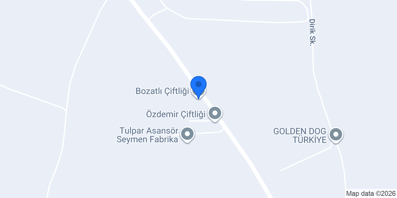 Bozatlı Çiftliği konumu