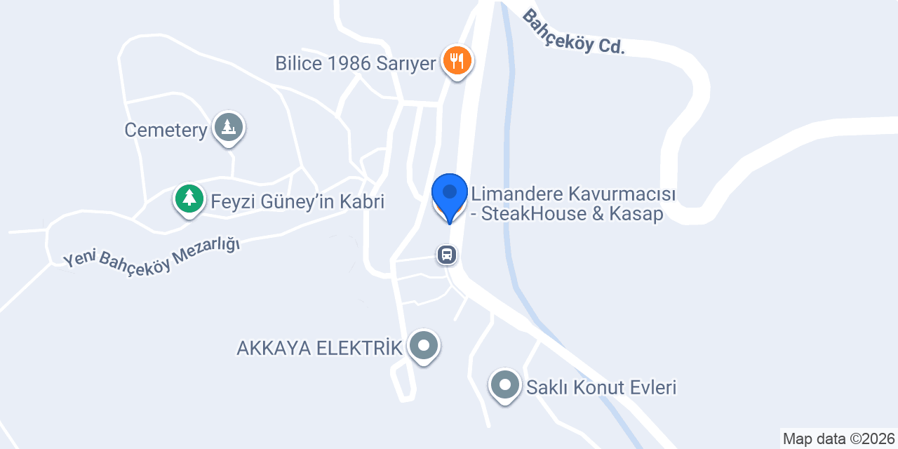 Hacıosman Çorbacısı Bahçeköy konumu