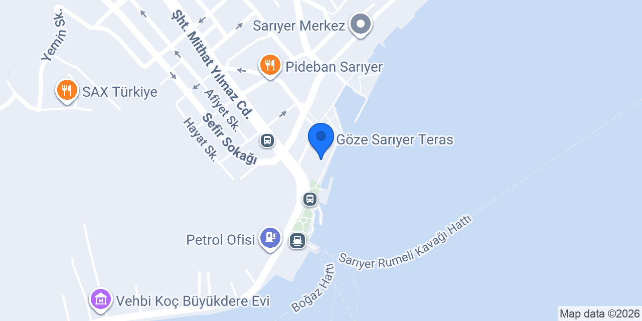 DokQa Sarıyer Kahvaltı konumu