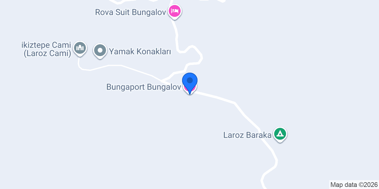 Bungaport Bungalov konumu
