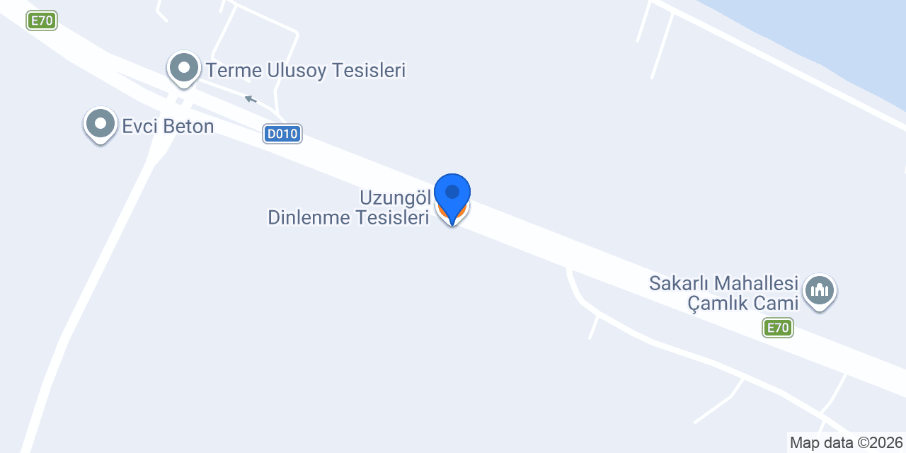Uzungöl Dinlenme Tesisleri konumu