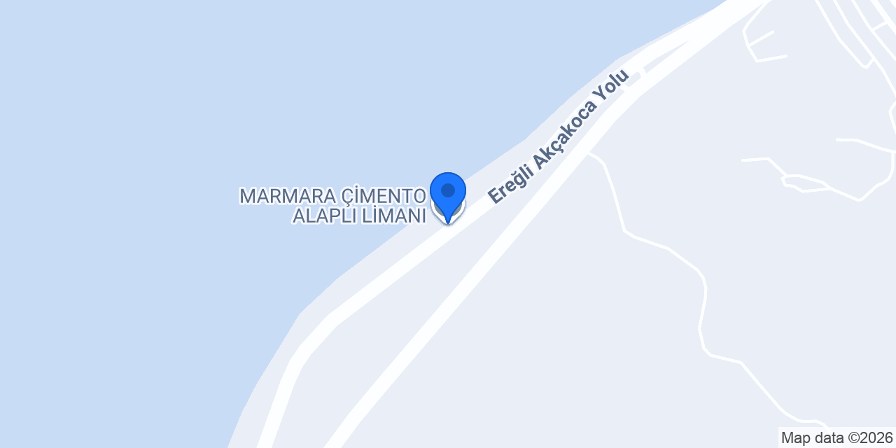 MARMARA ÇİMENTO ALAPLI LİMANI konumu