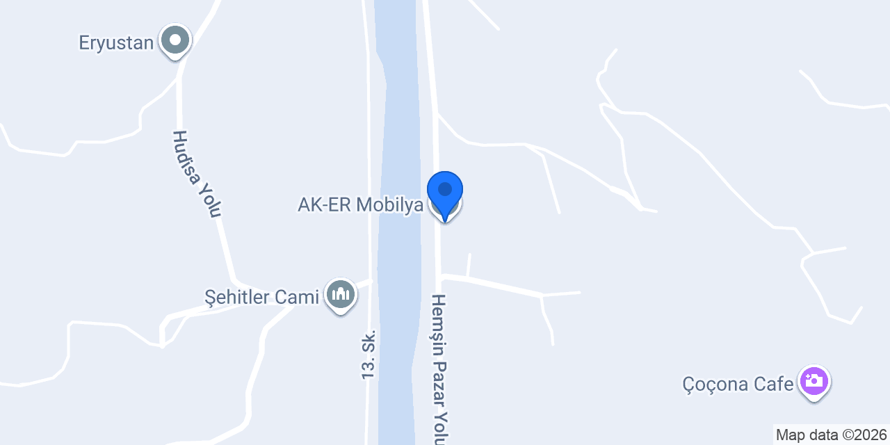 AK-ER Mobilya konumu