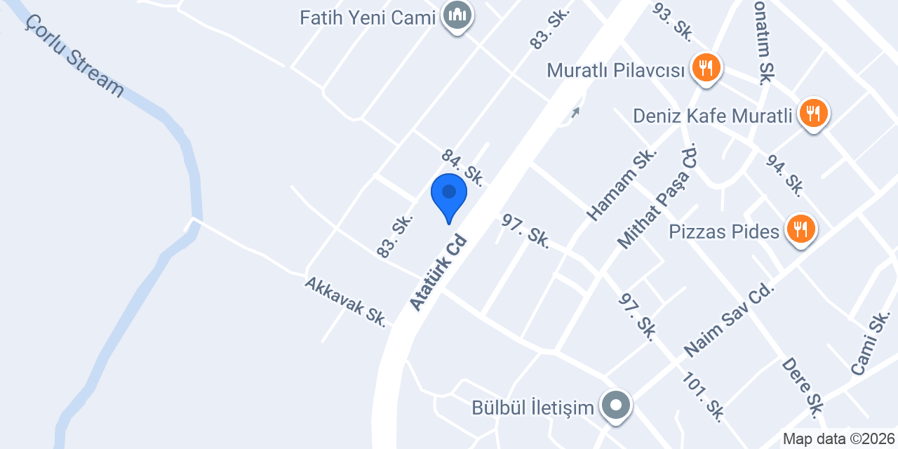 ZORLU ATHLETİC CLUB MURATLI konumu