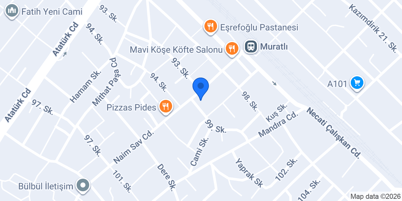 Gizli Bahçe konumu