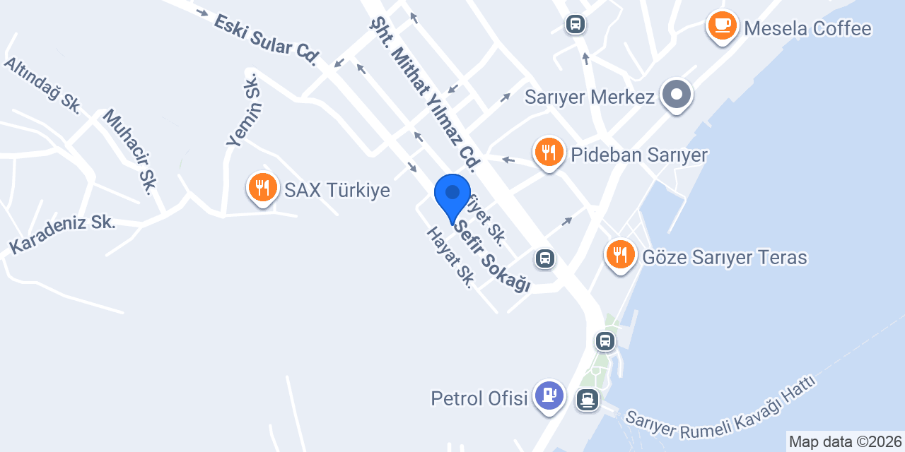 Sarıyer İlçe Müftülüğü konumu