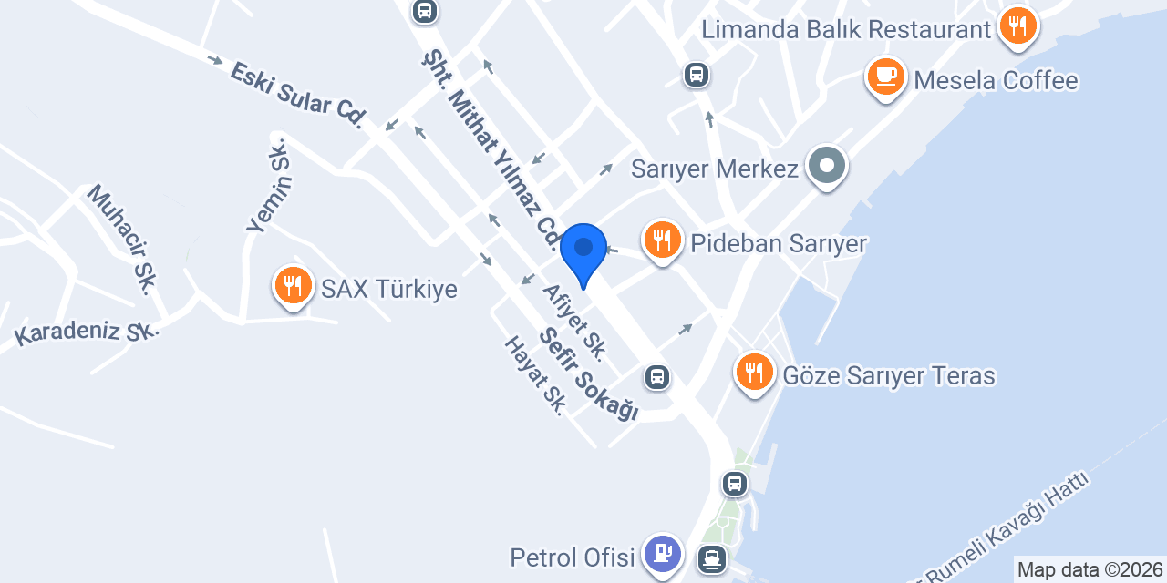 Safran Börek konumu