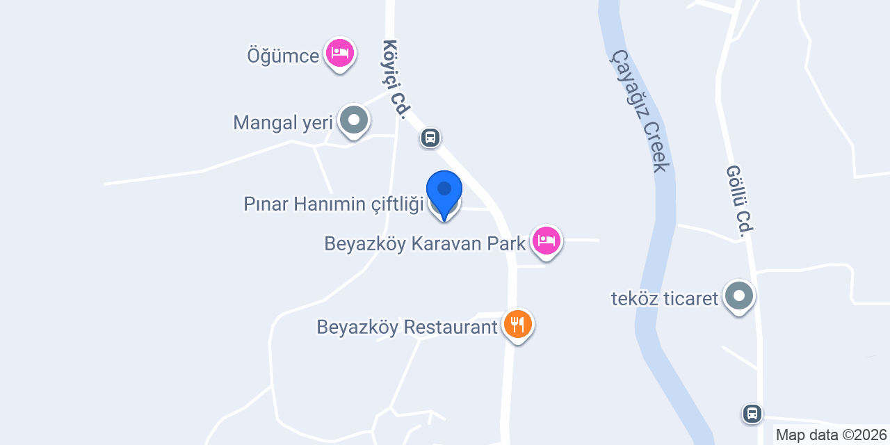 Pınar Hanımin çiftliği konumu