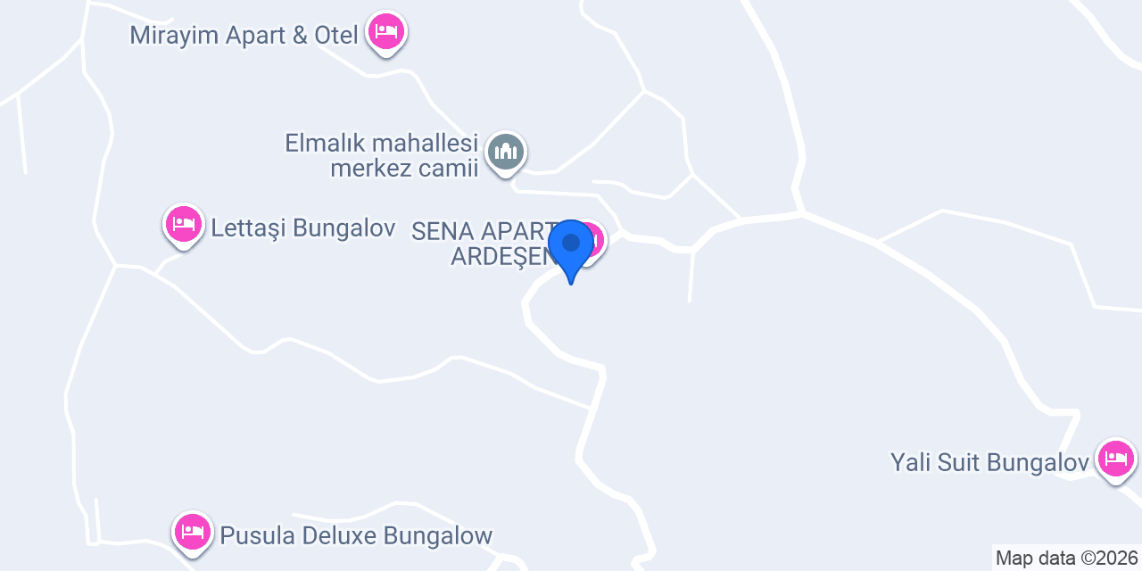 Asya Apart & Otel konumu