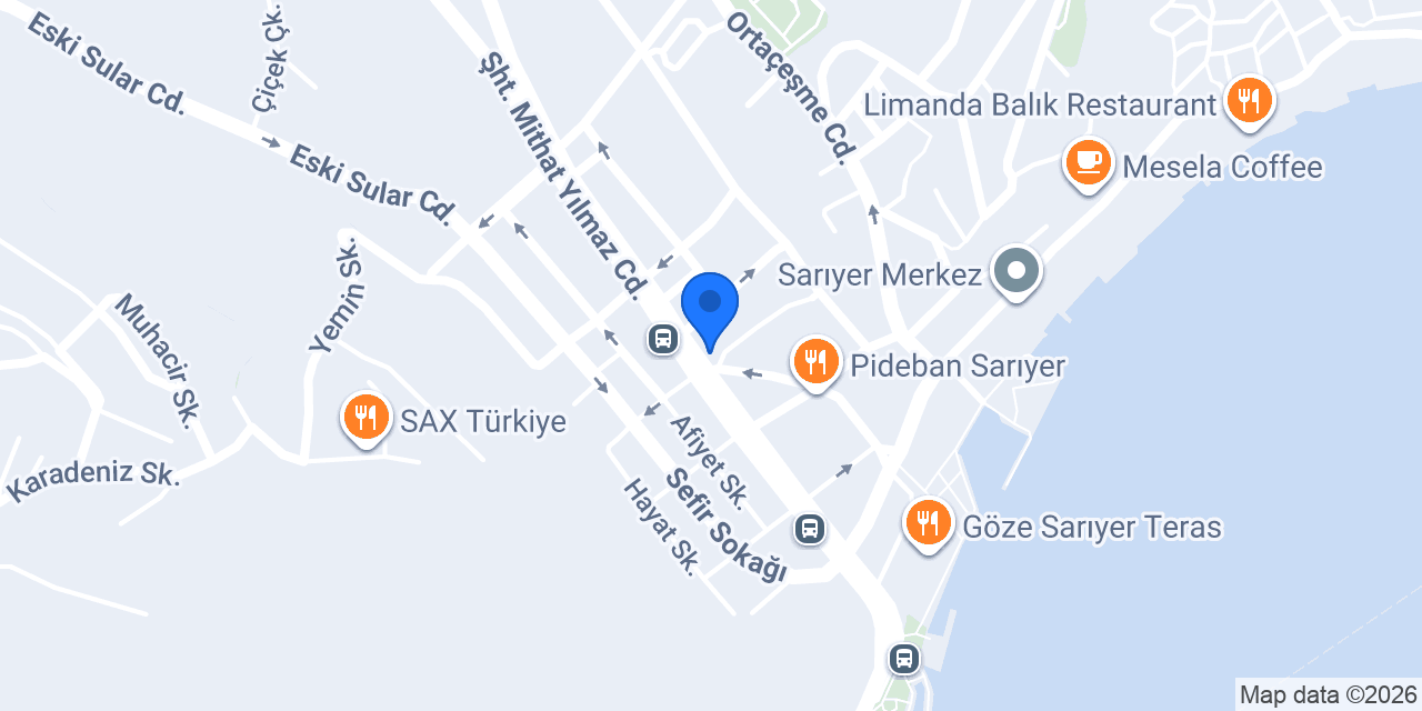 Dugi Turizm Seyahat Acentesi konumu