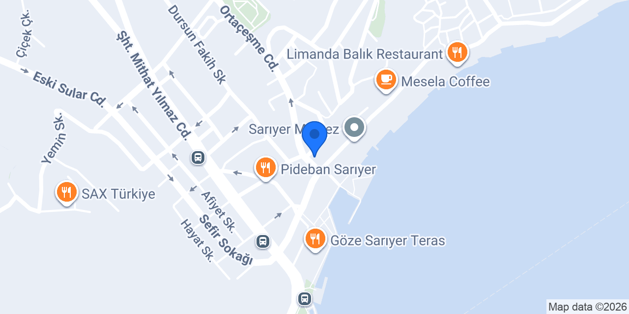 Sarıyer Ciğercisi konumu