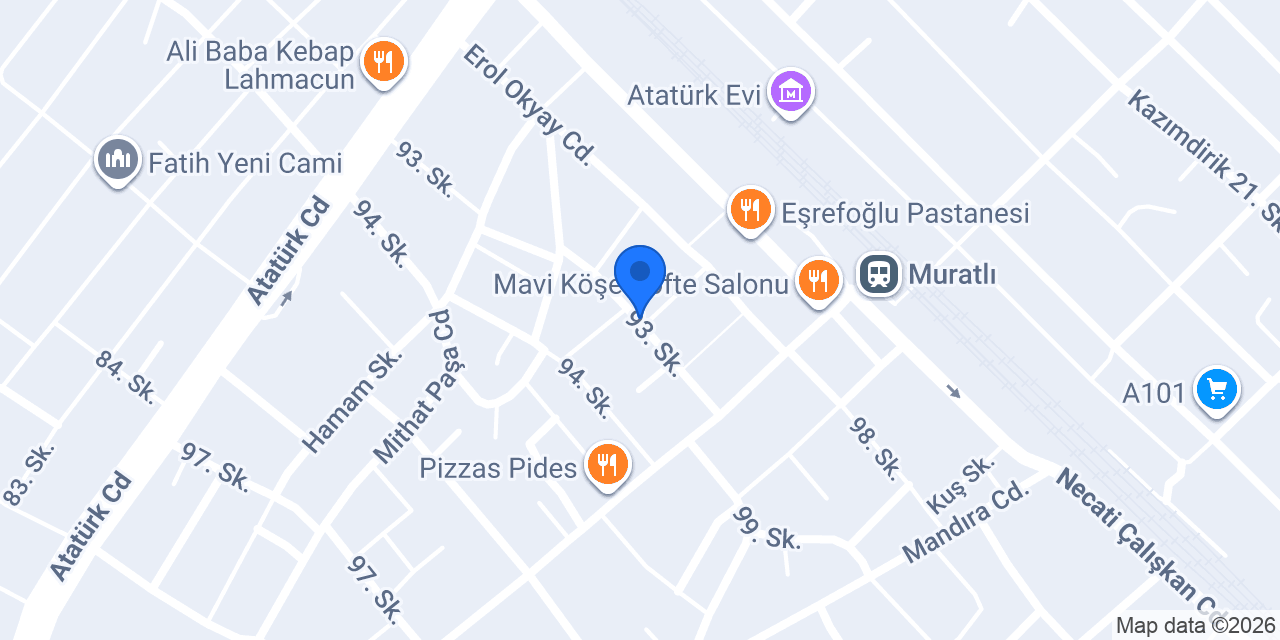 Bade Su Çiçek Evi konumu