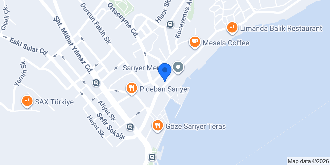 Sarıyer 2. Noterliği konumu
