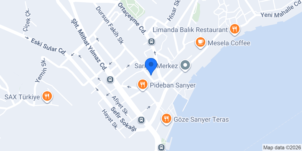 Yeni Saray Eczanesi konumu