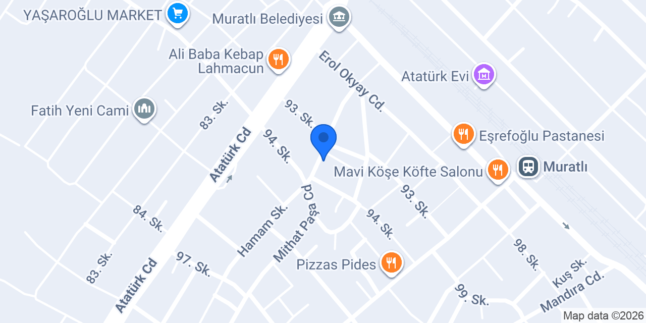 Muratlı Pilavcısı konumu