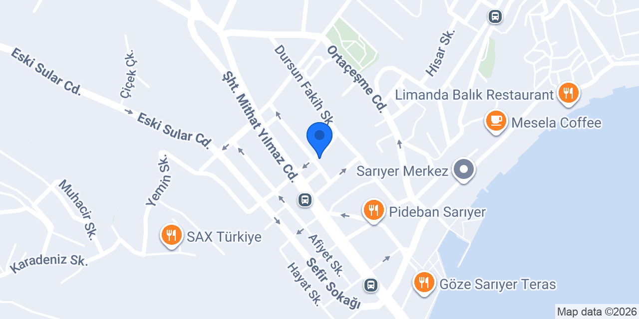 Meç Rent A Car konumu