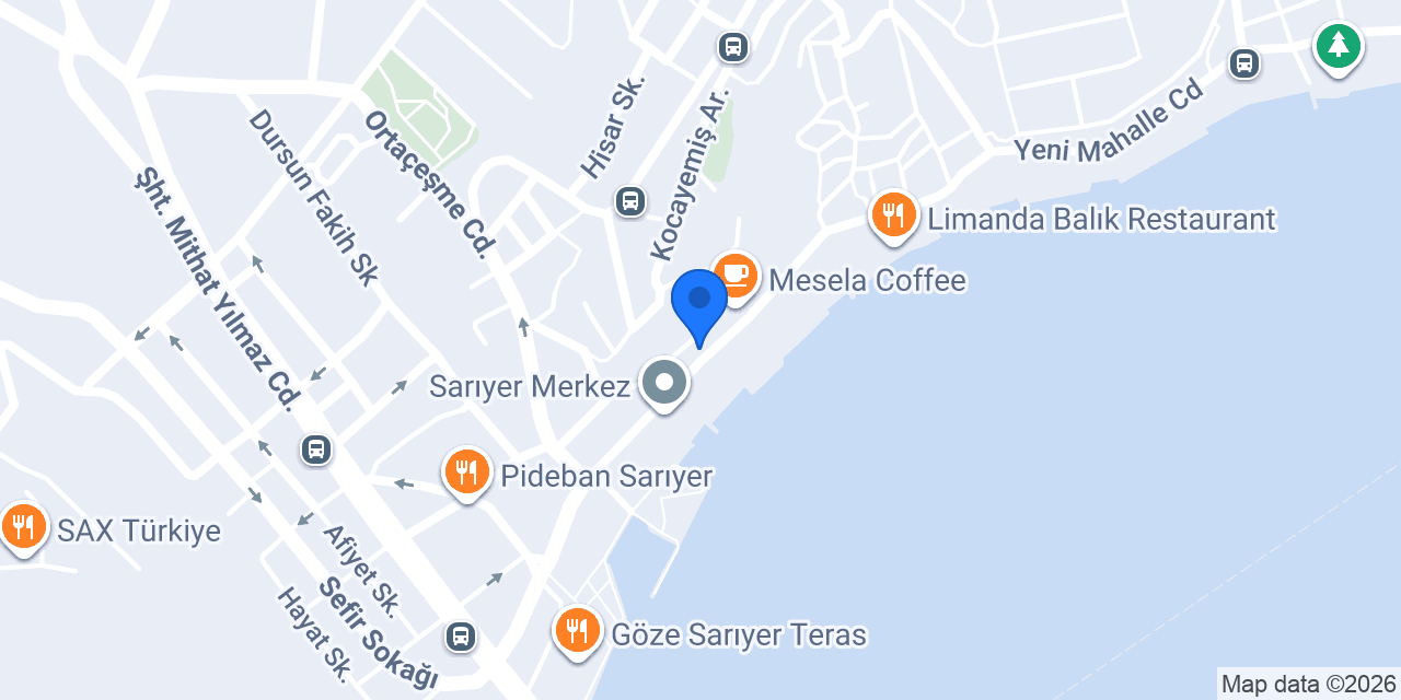 SARIYER MATBAA konumu
