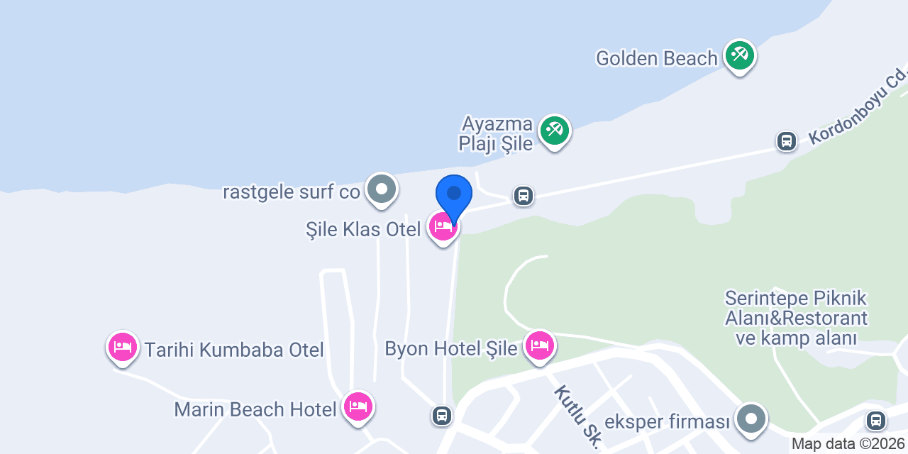 Şile Klas Restaurant konumu