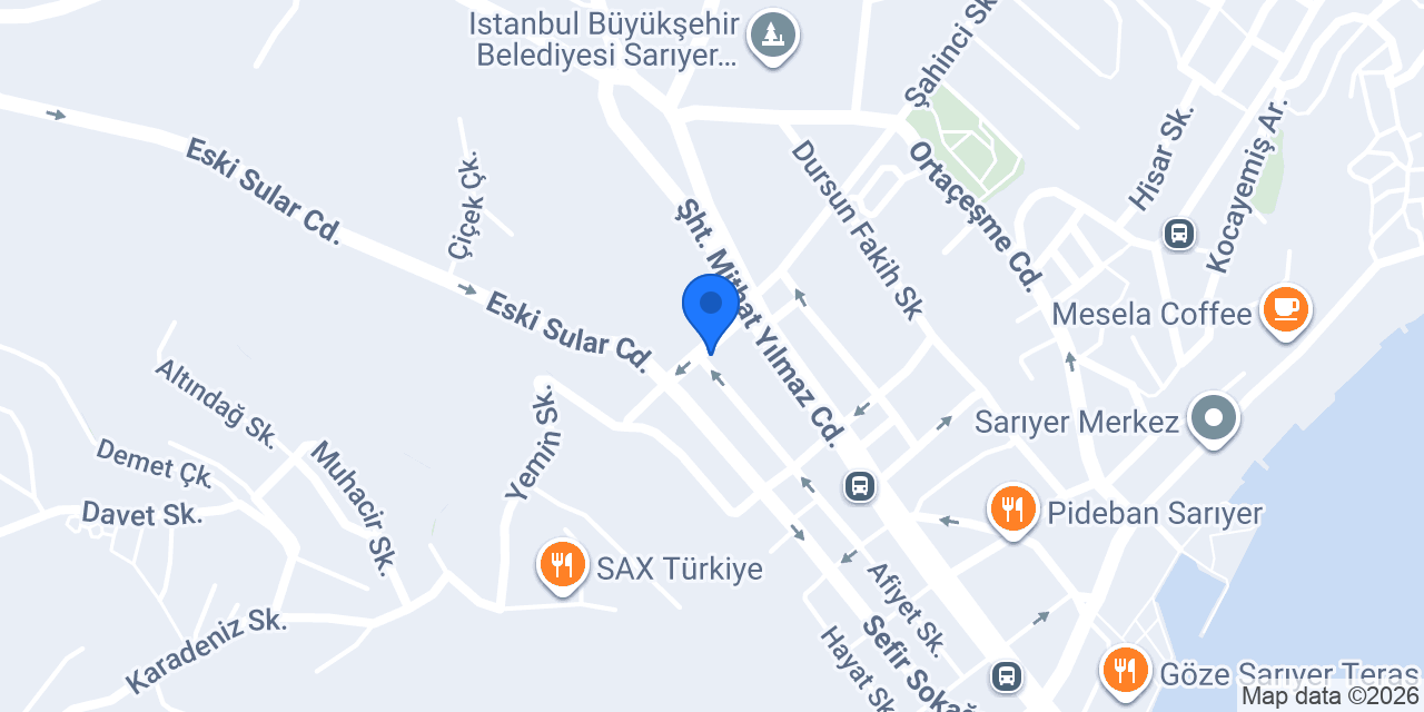 Sarıyer Muhasebe SMMM konumu