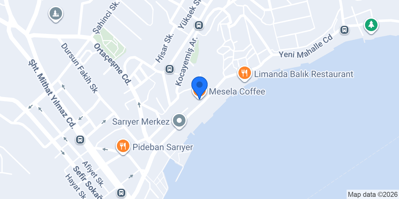 Mesela Coffee konumu