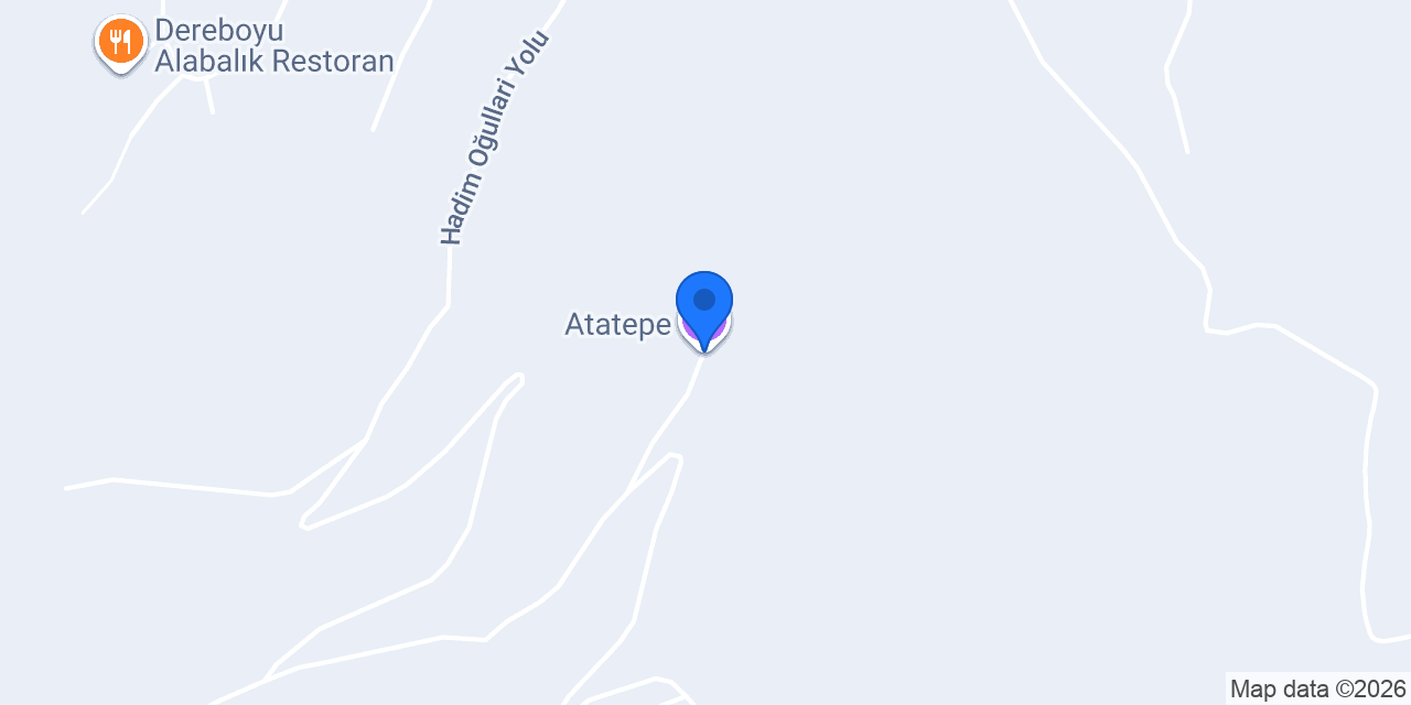 Atatepe konumu