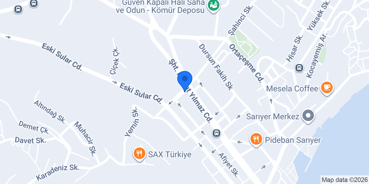 Altın Pamuk Pastanesi konumu