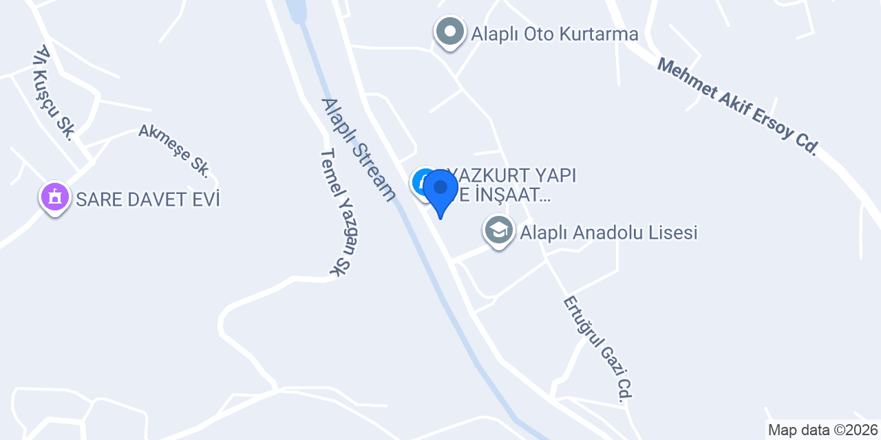 Alaplı Çok Programlı Anadolu Lisesi konumu
