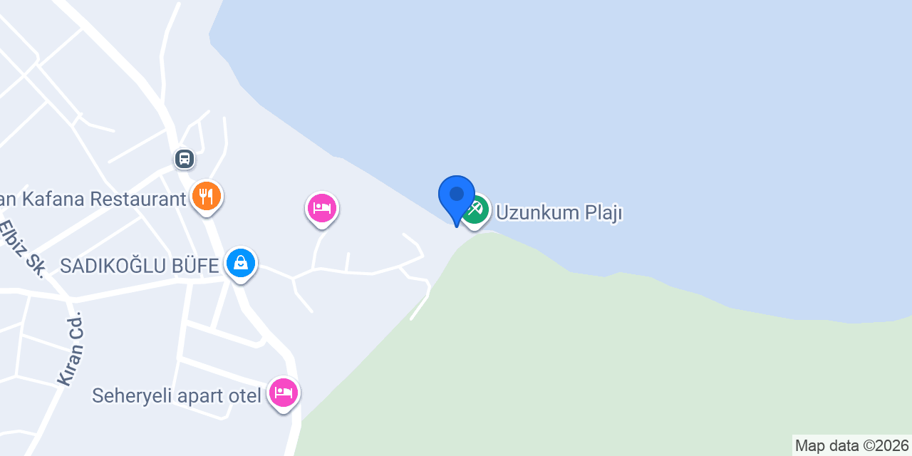 Şile Aqua Beach konumu