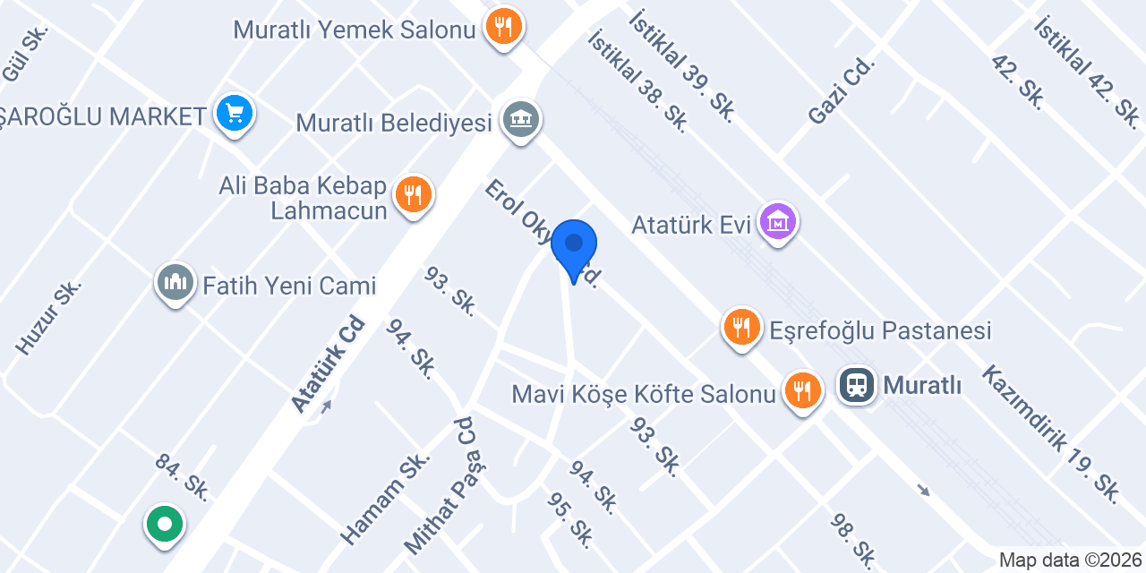 Samet Klâsik Masaj Salonu konumu