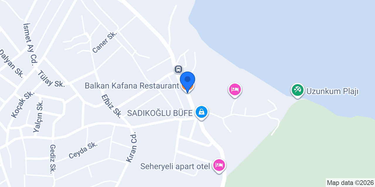 Balkan Kafana Restaurant konumu