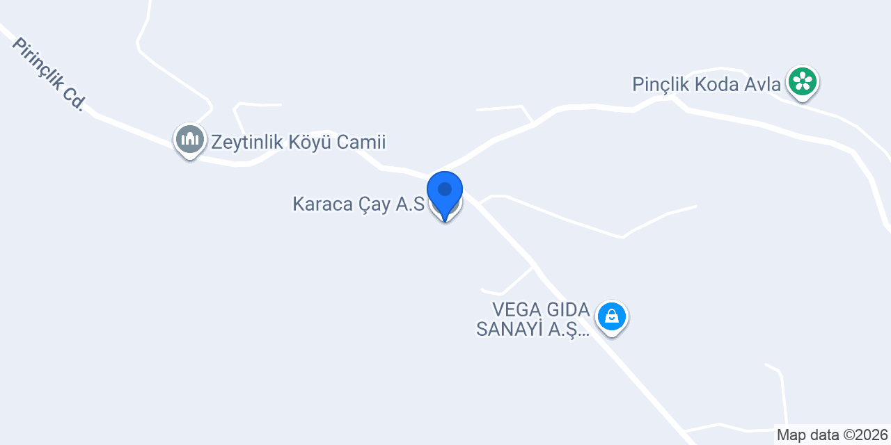 Karaca Çay A.S. konumu