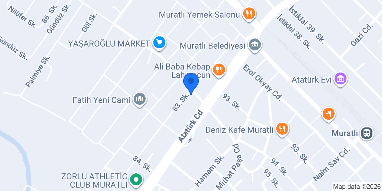BERK EMLAK konumu