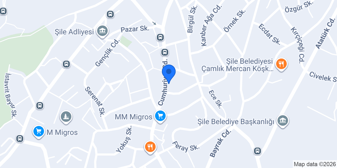 EKLERR PASTANESİ konumu