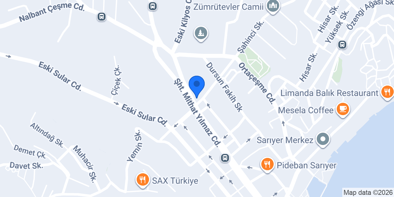 Hayri Pastanesi konumu