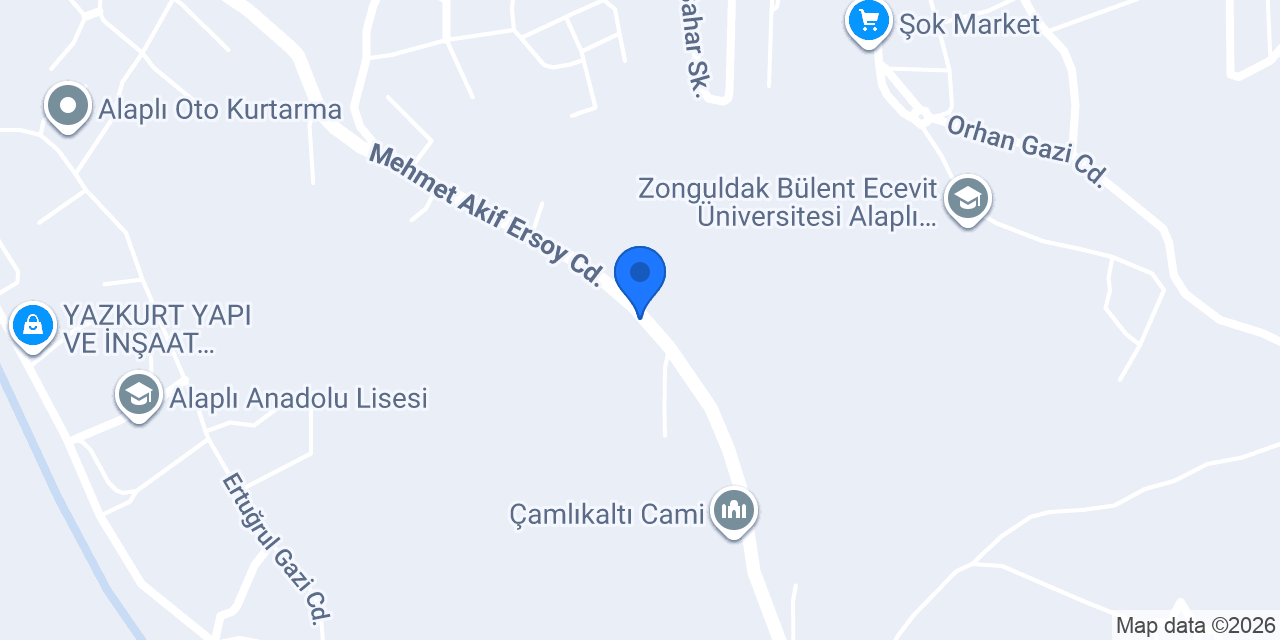 İnci Fındık konumu