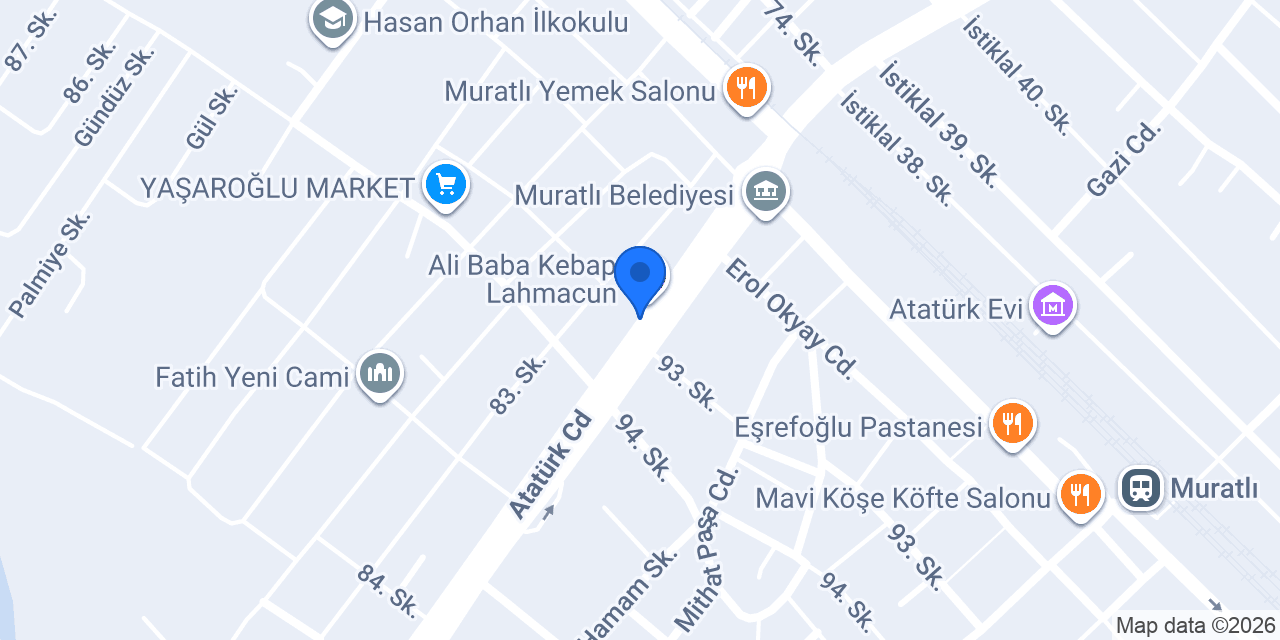 Yavuz Erkek Kuaförü konumu