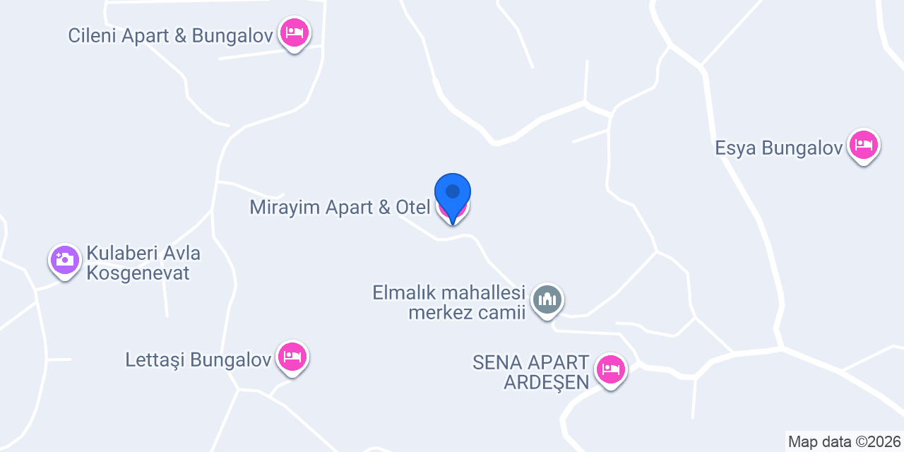 Mirayim Apart & Otel konumu