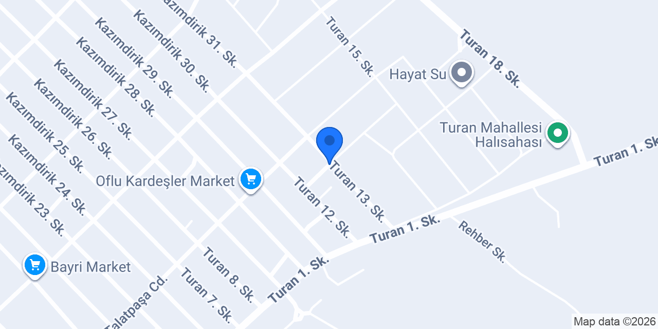 Sevinçler Gıda Ürünleri konumu
