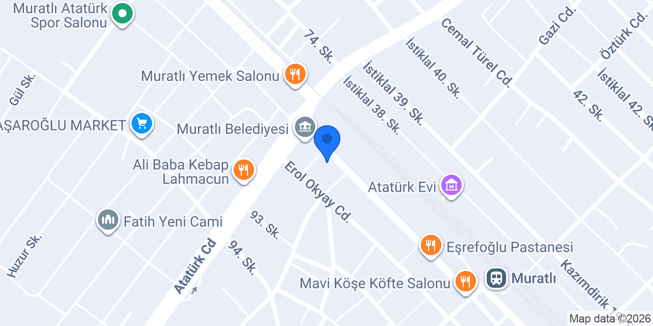Sigorta Meydanı Muratlı şubesi konumu