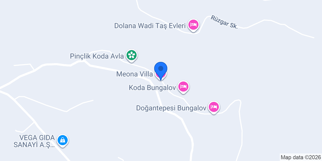Meona Villa konumu