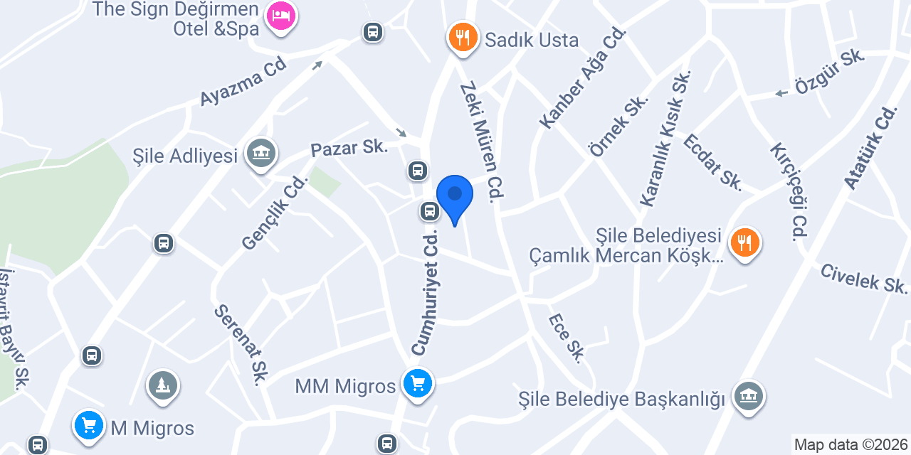 Ayşegül Bayan Kuaförü konumu