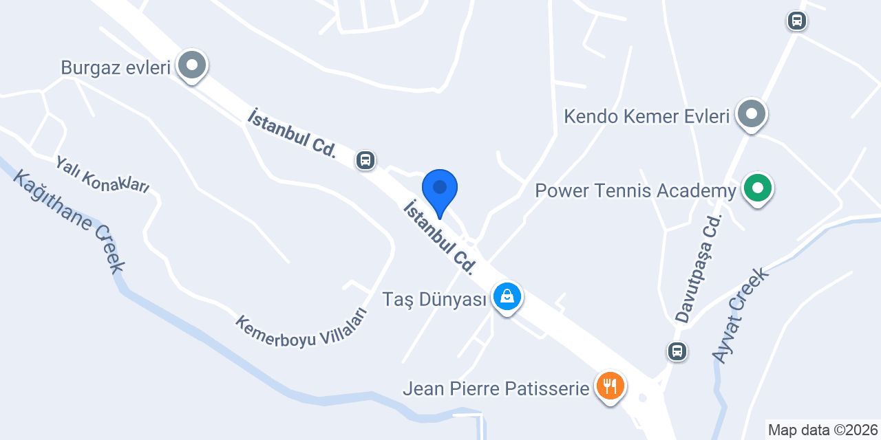 Venüs Pastaneleri konumu