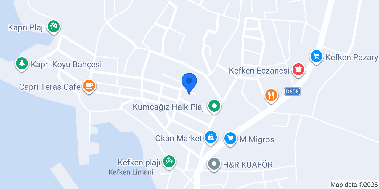 Sardunya Konaklama konumu
