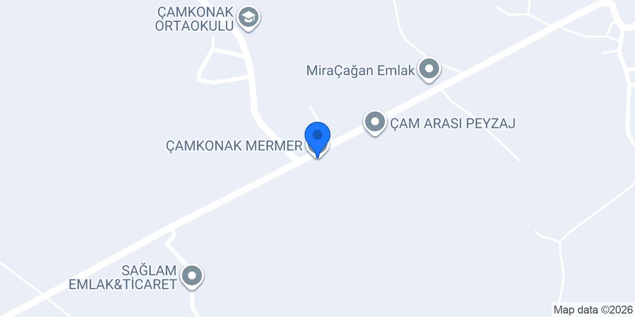 ÇAMKONAK MERMER konumu