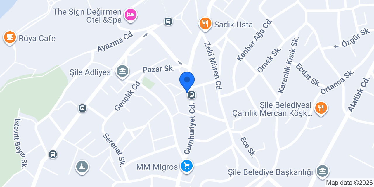 Yaser Sigorta Acenteliği konumu